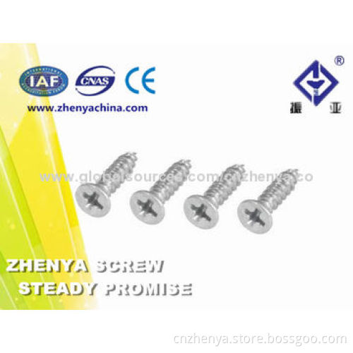 CSK and Pan Head Self Drilling Screws with Polish Finish, SGS Mark